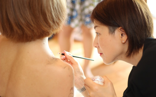 資格講座受講中の様子